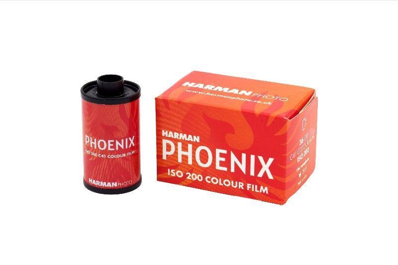 Harman Phoenix 200 C41 Color Film (35mm Roll, 36 Exposures) - Perfect for Street Photography, Travel & Creative Projects