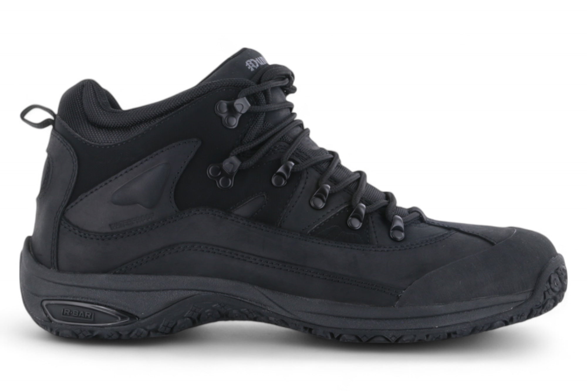 Dunham Cloud Waterproof Boots for Men - Black Hiking & Outdoor Shoes - All-Weather Comfort for Walking, Camping & Trail Adventures