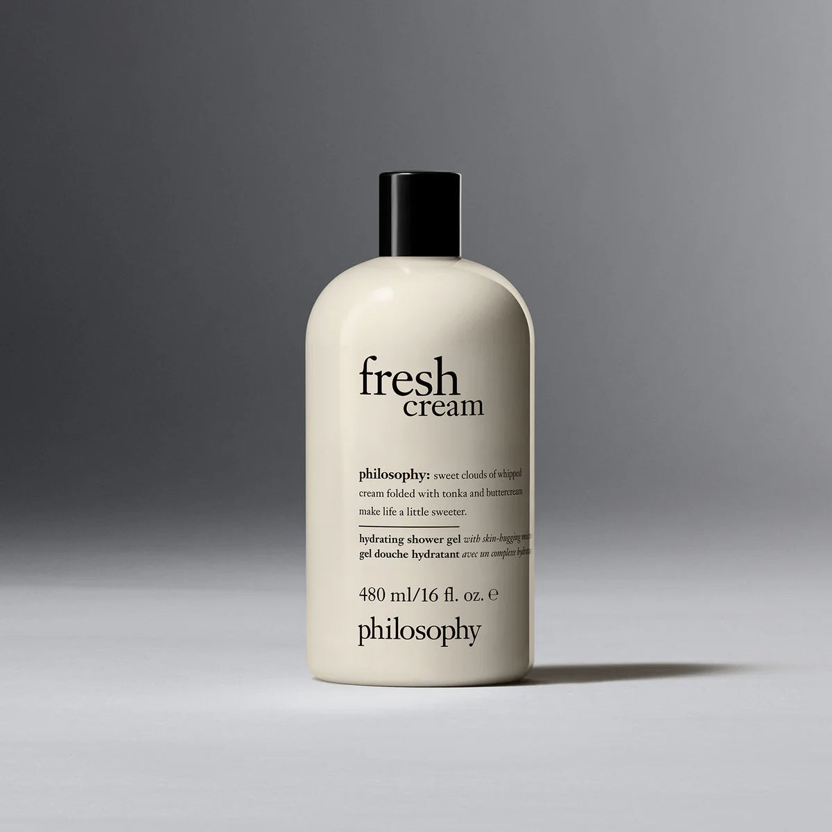 Fresh Cream Hydrating Shower Gel - Moisturizing Body Wash for Dry Skin - Perfect for Daily Use & Relaxing Bath Time