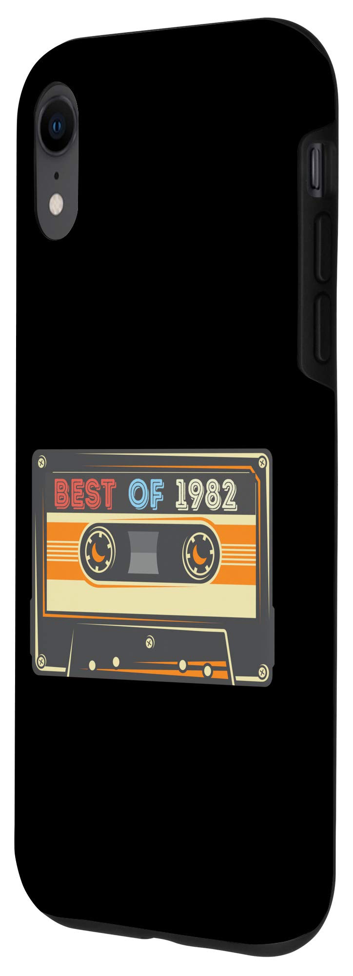 iPhone XR复古1982磁带手机壳 39岁生日礼物 经典怀旧设计 适合派对、收藏、日常使用
