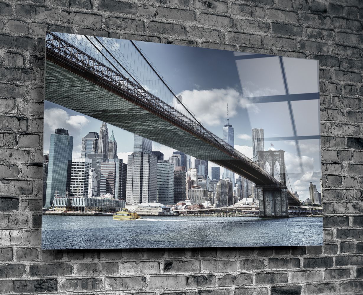 Brooklyn Bridge Replica Model - Detailed Miniature Statue for Home & Office Decor | Perfect Gift for New York Lovers & Travel Enthusiasts