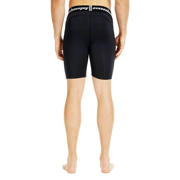 Men's Black 7-Inch Fitness Shorts SP506 - Lightweight Workout Shorts for Running, Gym & Training