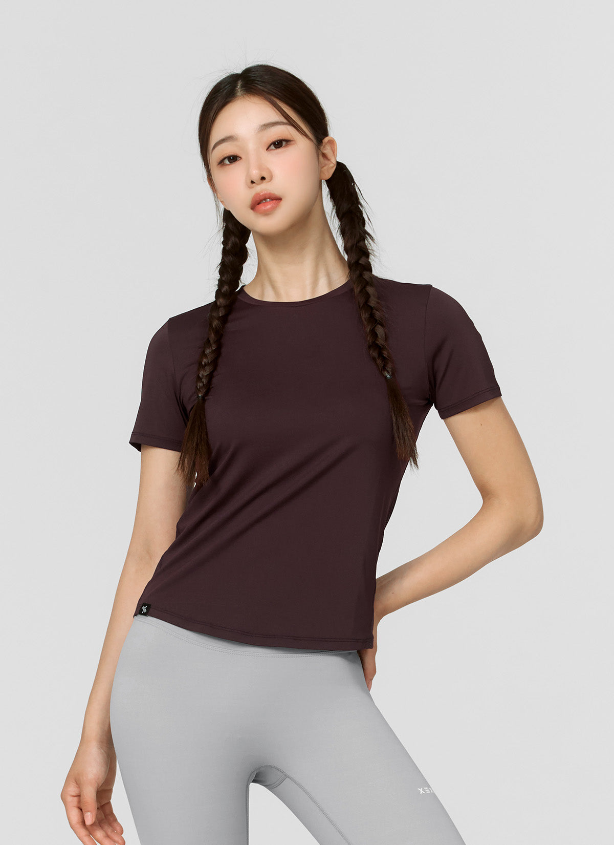 1+1 Ice Feather Light Short Sleeve T-Shirts - Ultra Soft & Breathable Summer Tops for Women - Perfect for Casual Wear, Beach Outings & Yoga