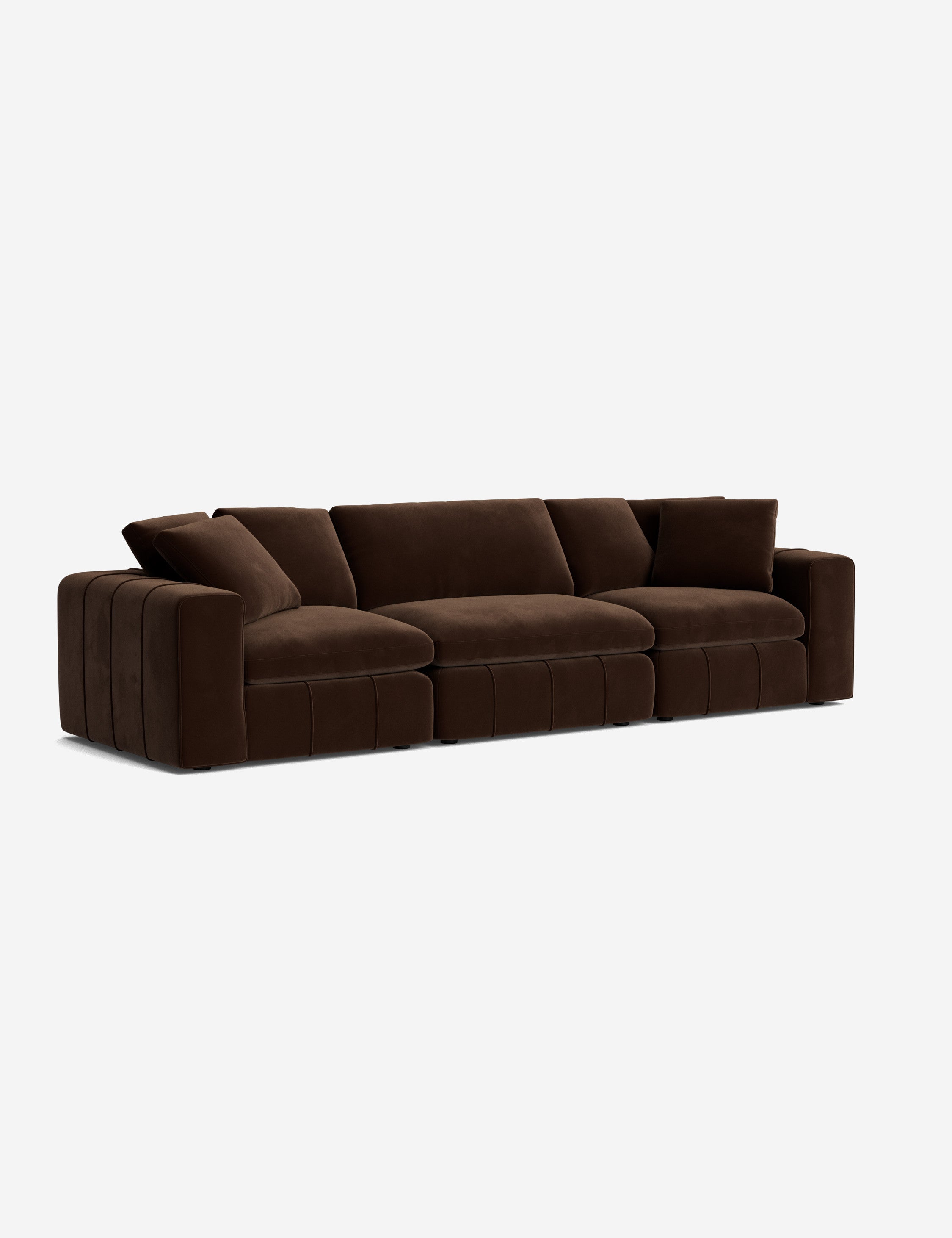 Capella Sofa - Modern Comfortable Living Room Couch for Small Spaces, Home & Office Use