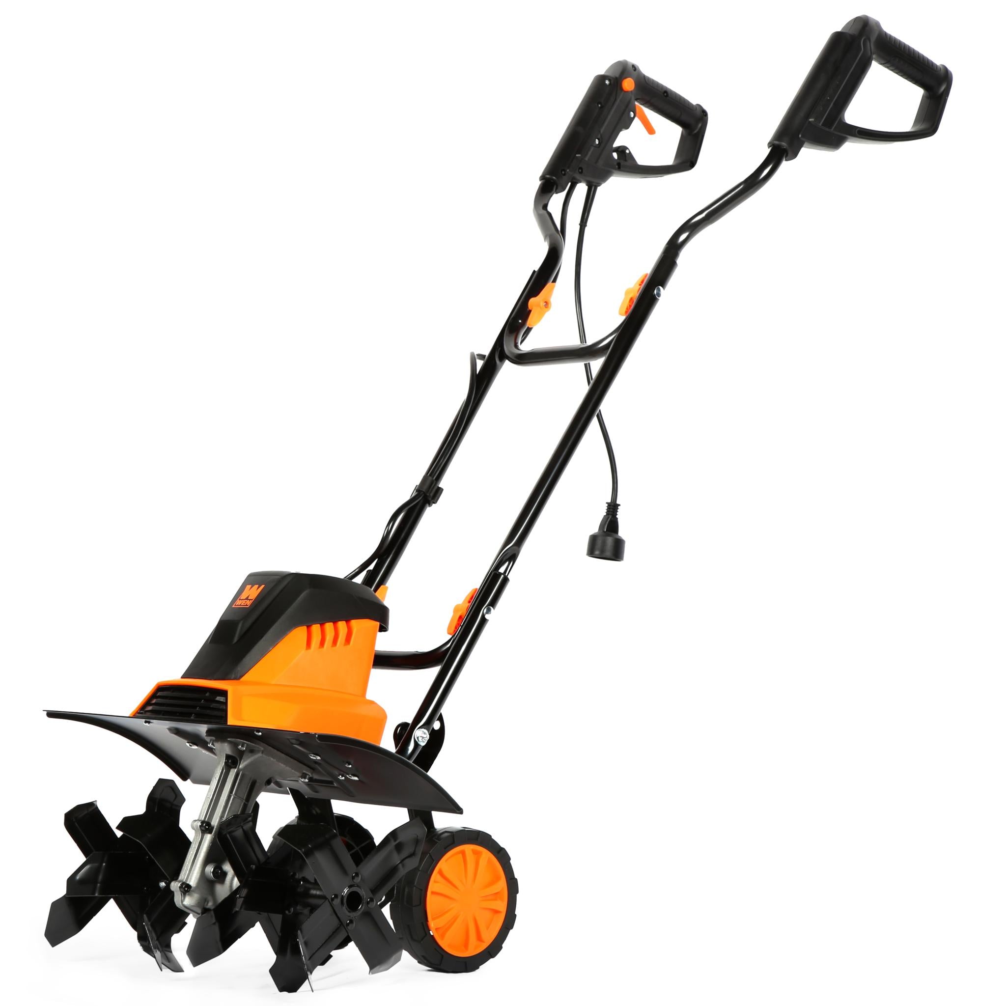 WEN TC1318 13.5 Amp 18 Inch Electric Tiller and Cultivator - Powerful Garden Soil Cultivator for Home Landscaping & Vegetable Gardens