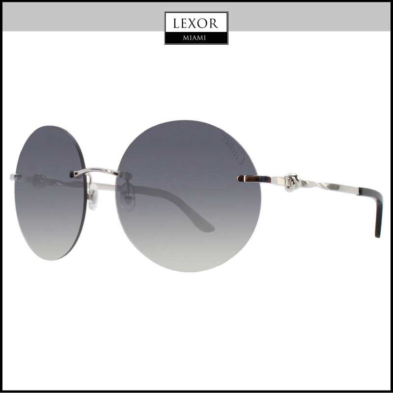 Cartier ESW00216 Luxury Sunglasses for Women & Men - UV Protection, Polarized Lenses - Perfect for Driving, Beach & Outdoor Activities