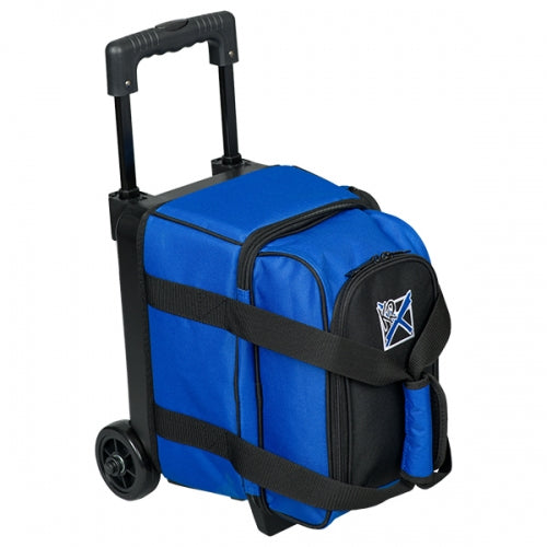 KR Strikeforce Hybrid Single Royal Bowling Ball Roller Bag - Durable Bowling Accessory for Men & Women - Perfect for League Play, Tournaments & Practice Sessions