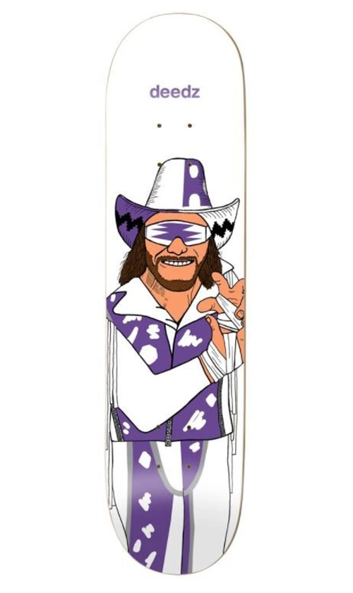 Enjoi Body Slam Didrik Deedz Galasso Skateboard Deck 8.25 Inch - Perfect for Street Skating and Tricks