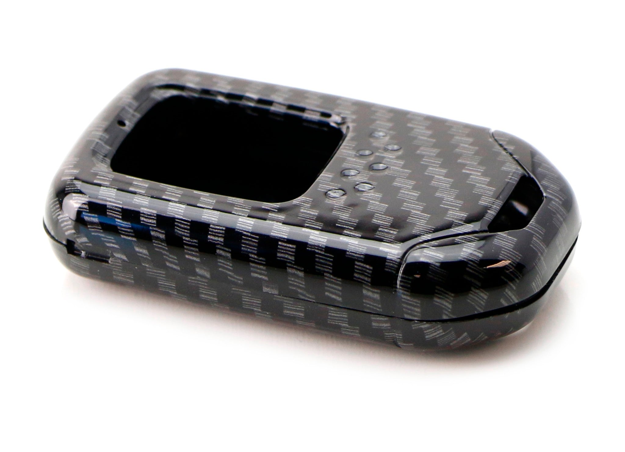 Premium Carbon Fiber Key Fob Cover Replacement for Honda Accord, Crosstour, CR-V, HR-V, FIT - Durable & Stylish Car Remote Shell Protector for Everyday Use