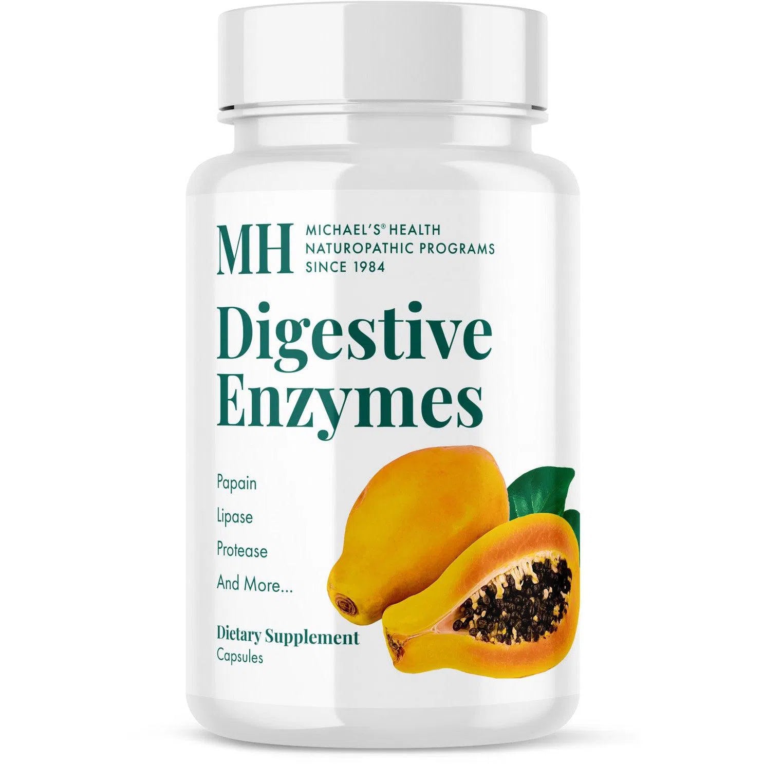 Michael's Health Digestive Enzymes Supplement - 90 Capsules for Gut Health & Digestion Support | Aids Protein, Carb & Fat Breakdown | Ideal for Meals, Bloating Relief & Digestive Comfort
