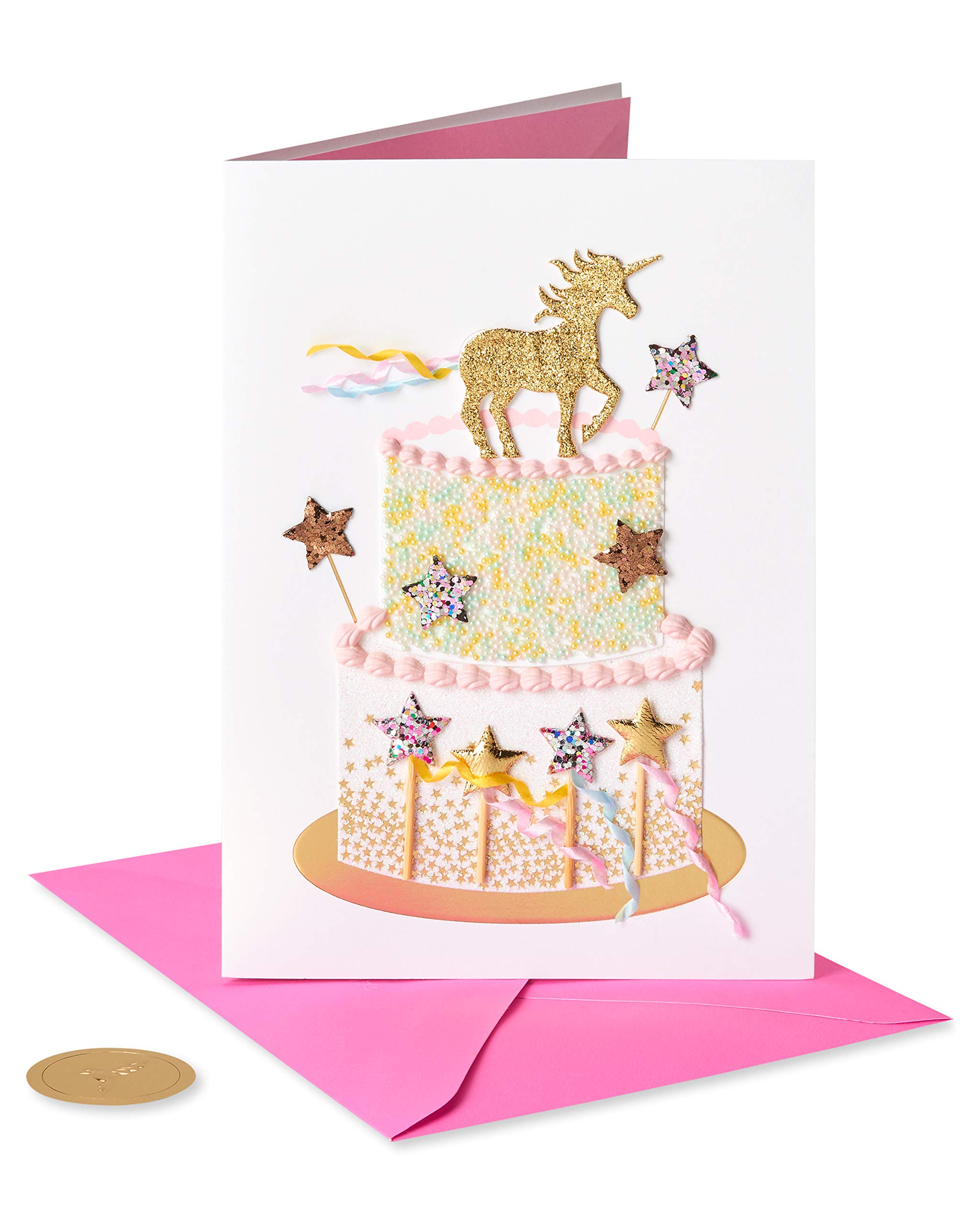 Fantastical Birthday Card for Girls - Papyrus Greeting Card with Envelope - Perfect for Birthdays, Parties & Special Occasions