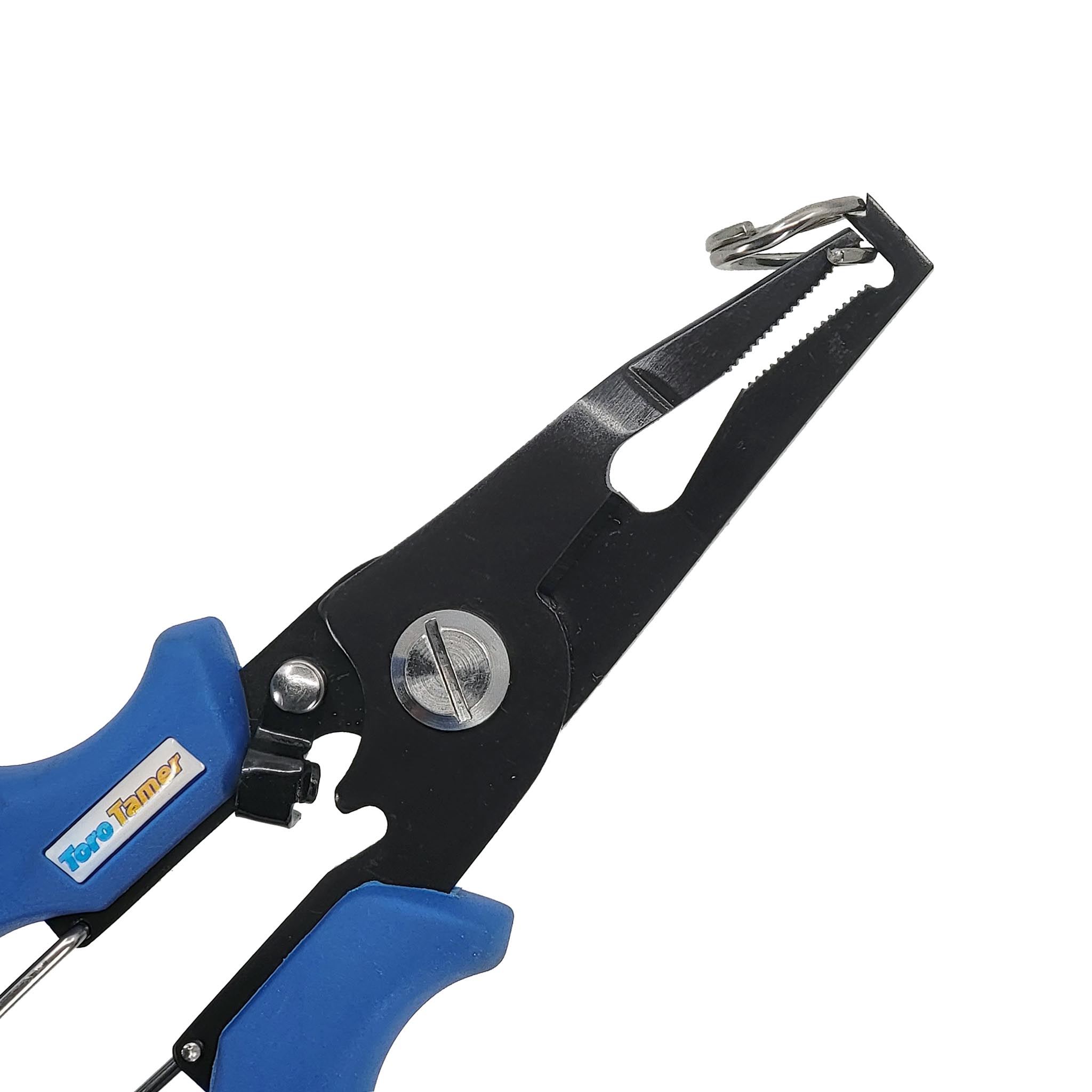 Toro Tamer Split Ring Pliers - Professional Fishing Pliers for Jewelry Making, Keychains & Tackle Repair - Durable Stainless Steel Split Ring Tool for Anglers, Crafters & DIY Enthusiasts