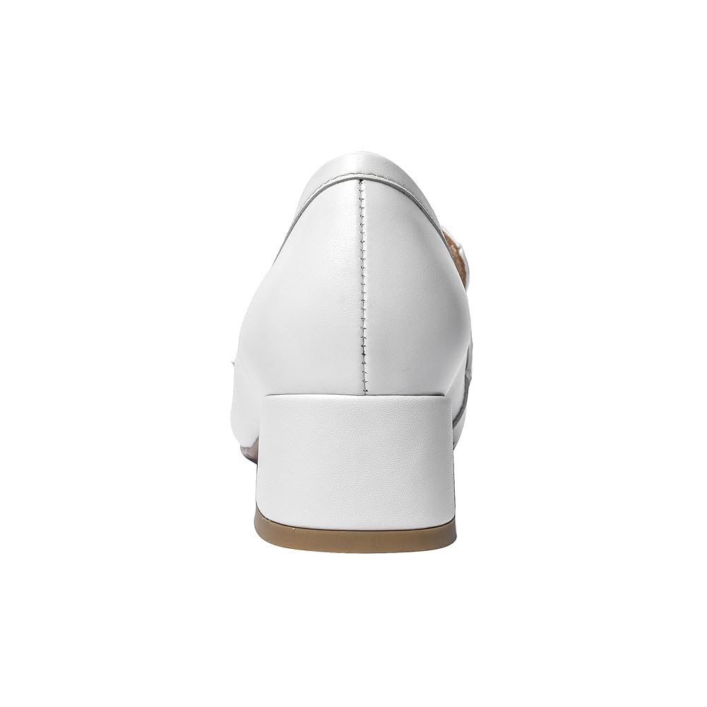 Women's Leather Loafers Dress Shoes - Comfortable Slip-On Heels for Work, Office & Casual Outfits | Perfect for Business, Travel & Everyday Wear