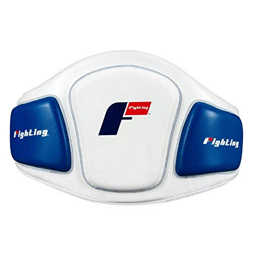 Fighting Sports Adult Boxing Body Protector - Premium White Boxing Body Shield for Training & Sparring | Perfect for MMA, Kickboxing & Martial Arts Practice
