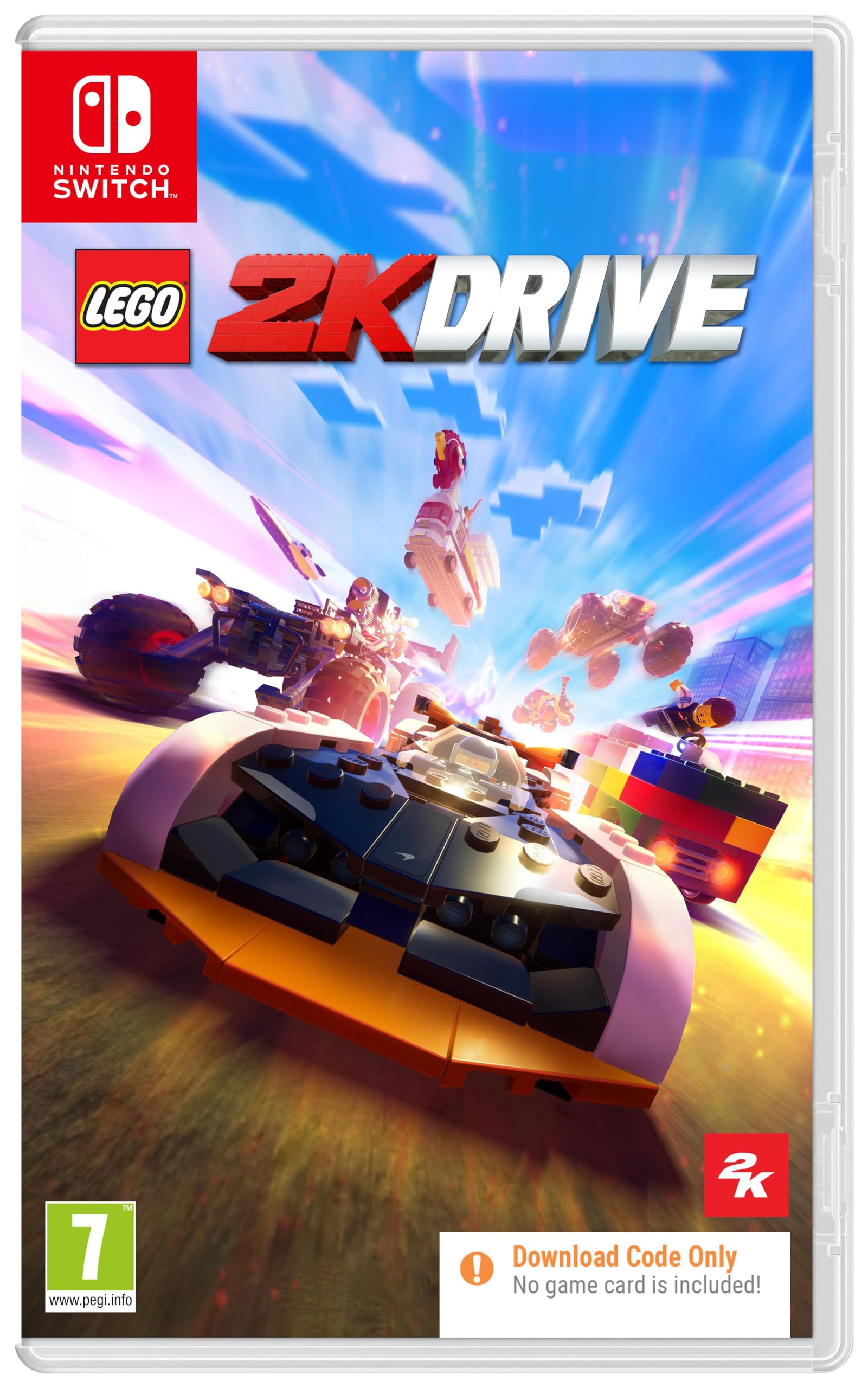 LEGO 2K Drive - Physical Game Code in Box | Racing Video Game for Kids & Adults | Perfect for Family Game Nights & Birthday Gifts