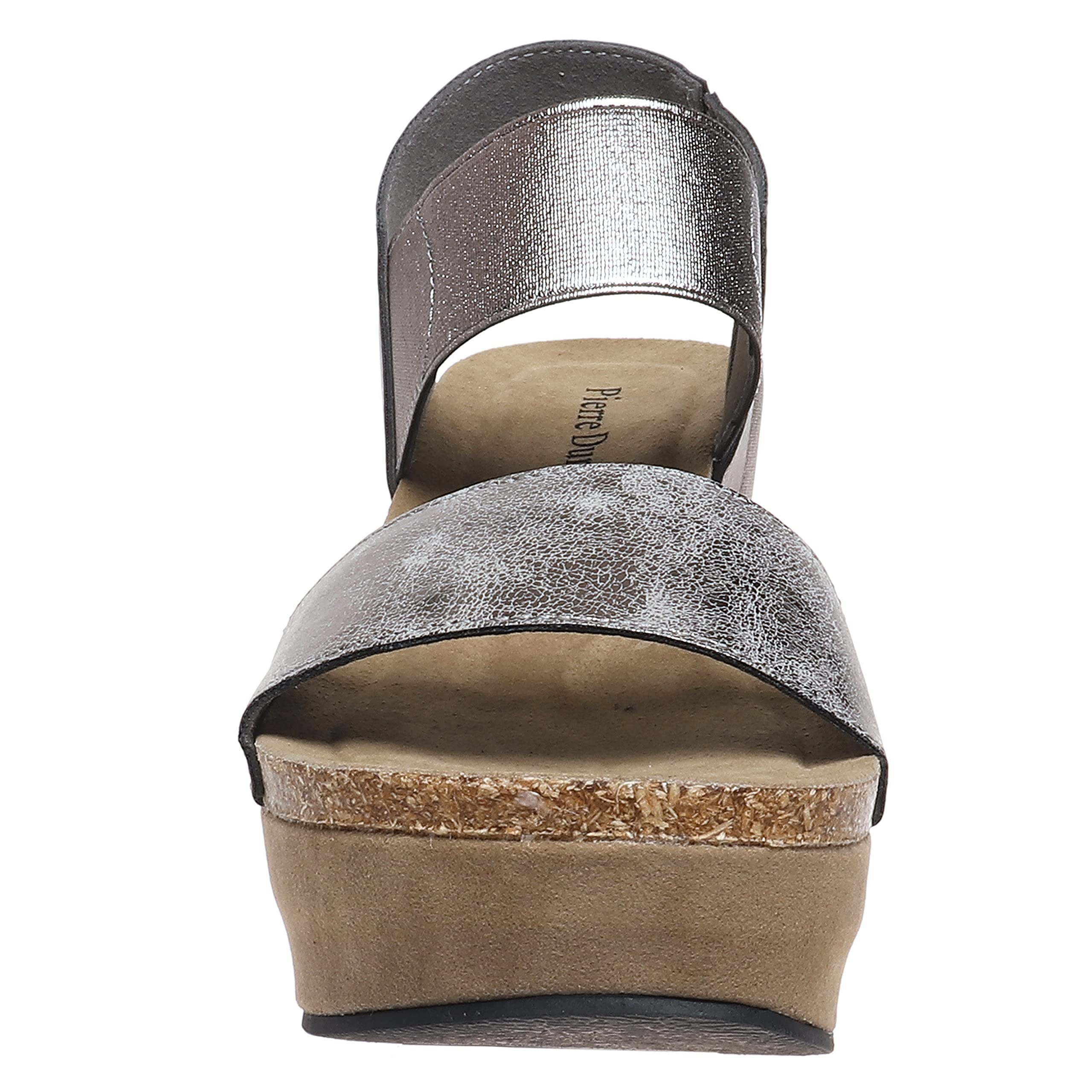 Pierre Dumas Women's Hester-1 Wedge Sandals - Comfortable Summer Casual Shoes for Beach, Vacation & Everyday Wear