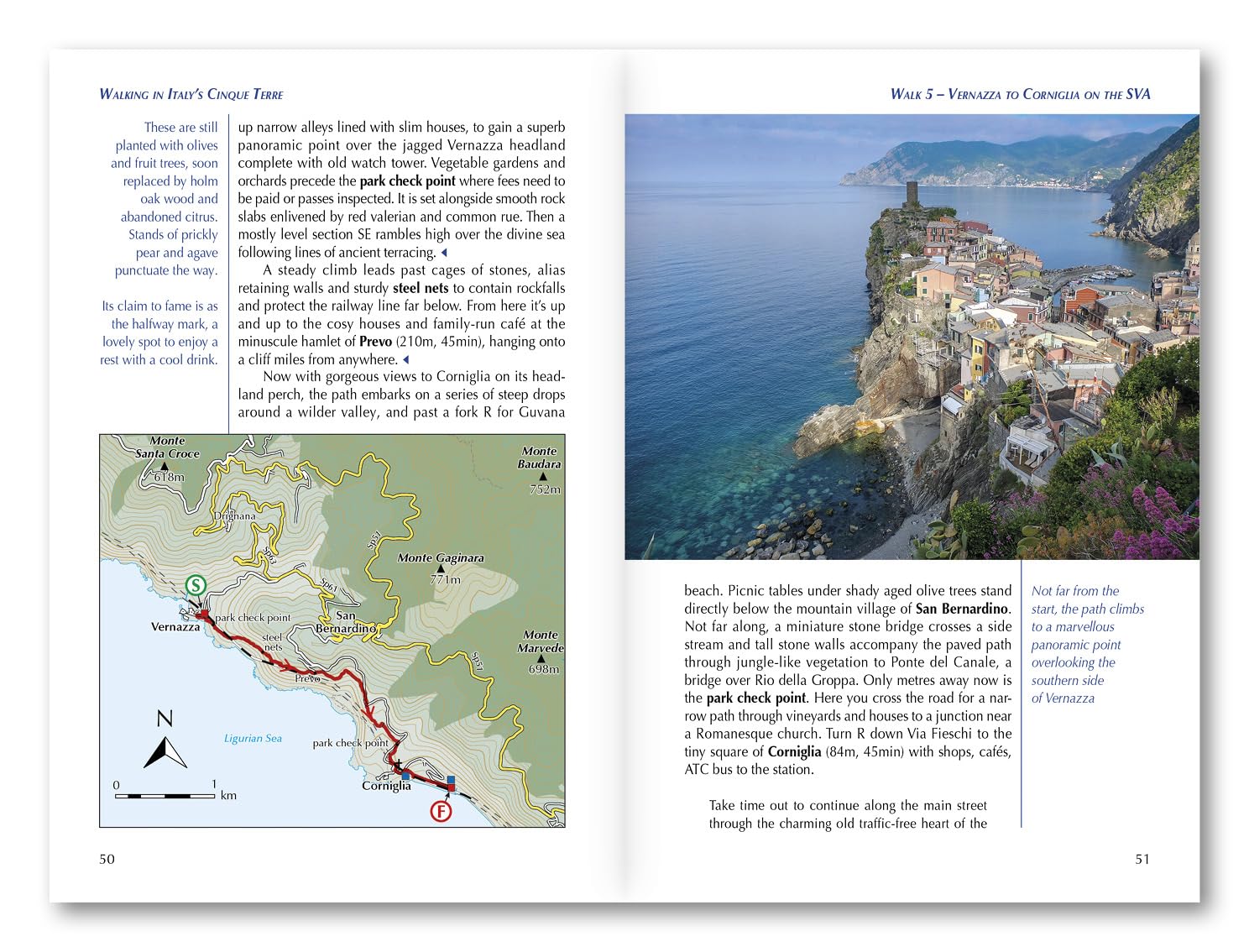 Hiking Guide to Italy's Cinque Terre: Monterosso, Vernazza, Corniglia, Manarola & Riomaggiore - Cicerone Walking Guide | Perfect for Coastal Hikes & Italian Village Exploration