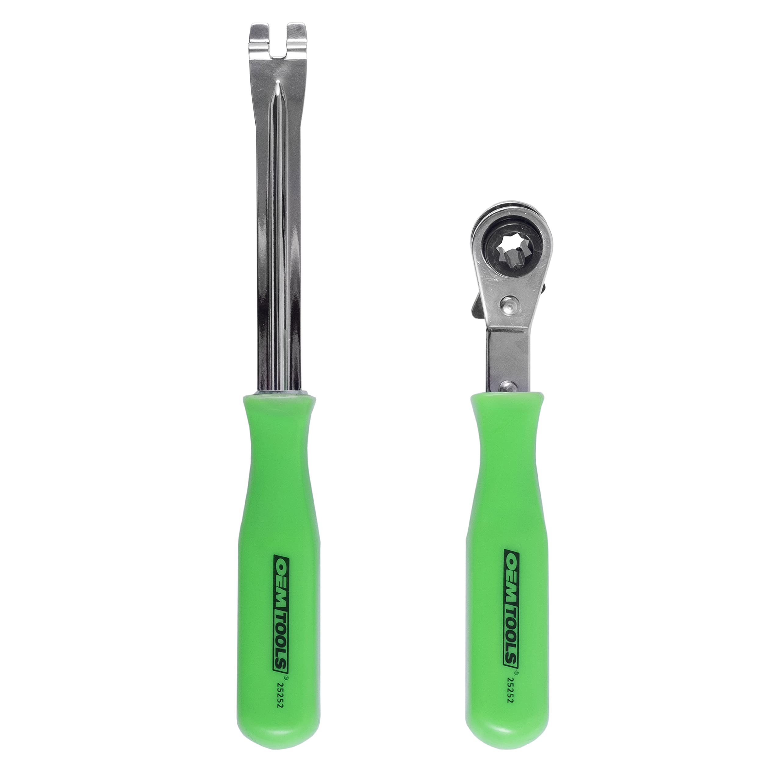 OEMTOOLS 25252 Automatic Slack Adjuster Tool & Wrench - Professional Brake Adjustment Kit for Semi Trucks & Trailers - Heavy Duty Air Brake Maintenance Tool for Truck Repair & Fleet Service