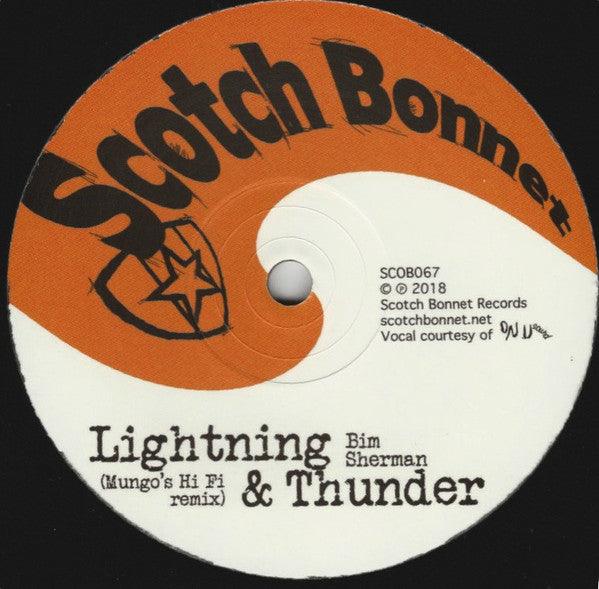 Bim Sherman & Mungo's Hi Fi - Lightning & Thunder / Thunderclap Dub - Reggae Vinyl Record & Dub Music for DJs, Collectors & Music Lovers - Perfect for Home Listening, Parties & Studio Mixing