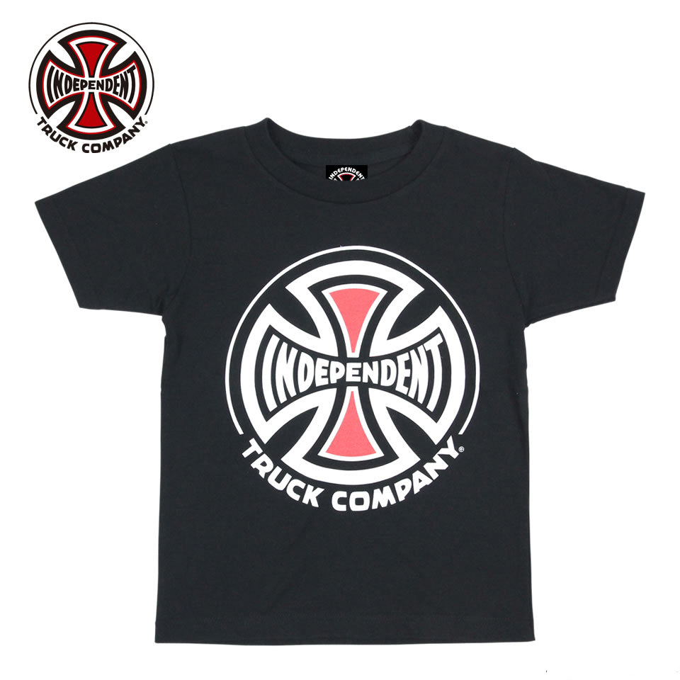 Independent Truck Company Kids Short Sleeve T-Shirt - Black | Cool Graphic Tees for Boys & Girls | Skate, School & Casual Wear