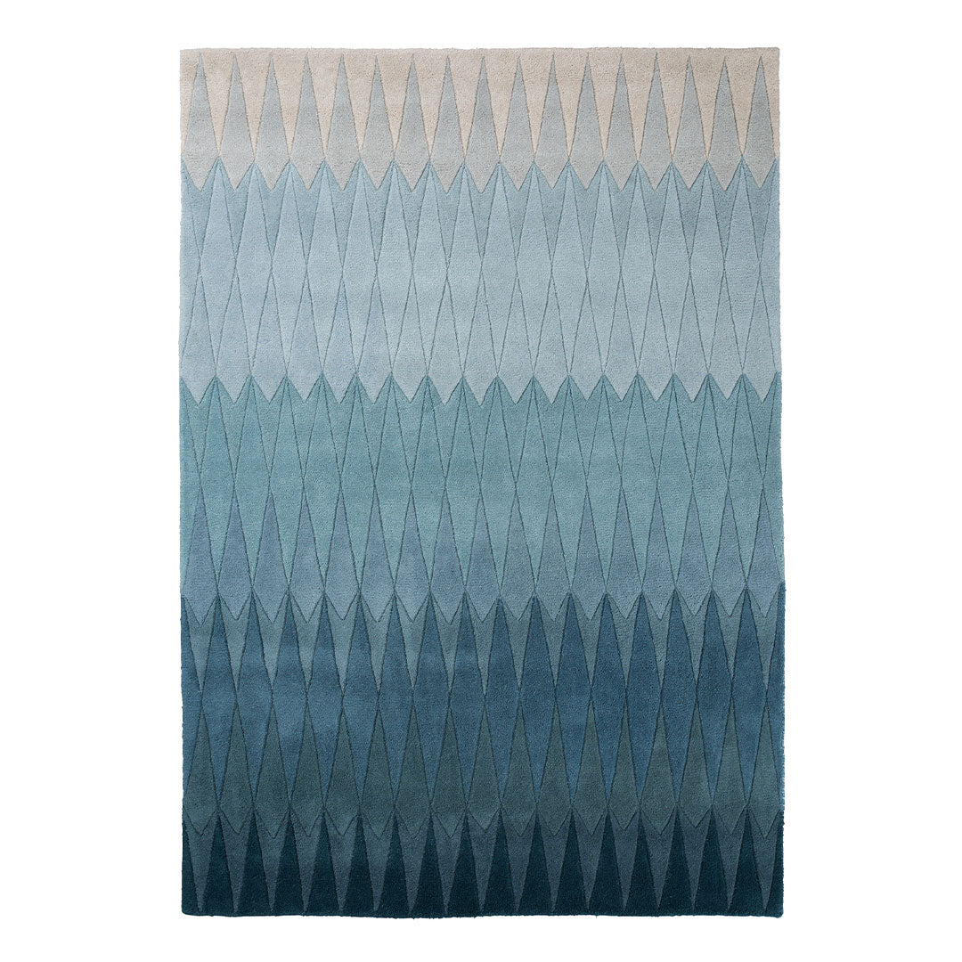 Hanne Kortegaard Acacia Rug - Modern Line Design Handwoven Area Rug for Living Room, Bedroom, and Office Decor
