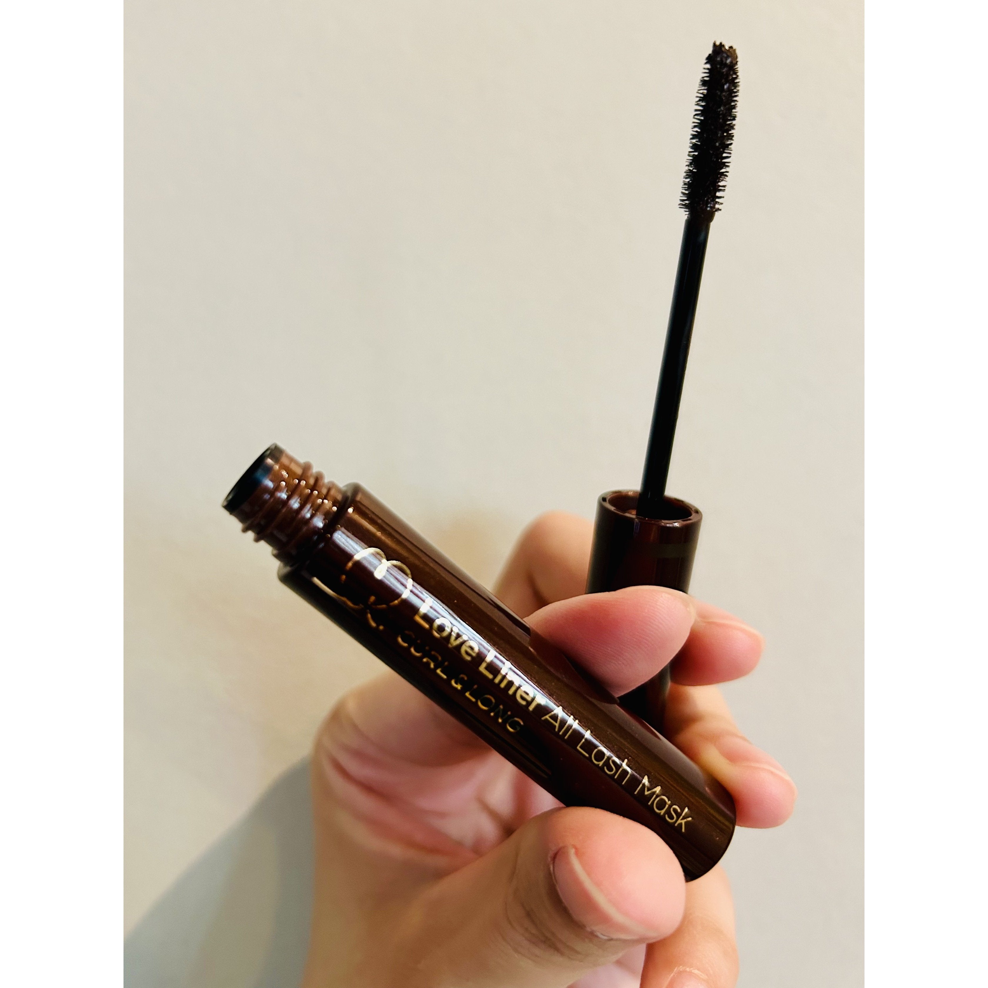 Love Liner All Lash Mask - Curl & Lengthening Super Waterproof Black Mascara for Long-Lasting Volume | Perfect for Daily Wear, Special Occasions & Water Activities