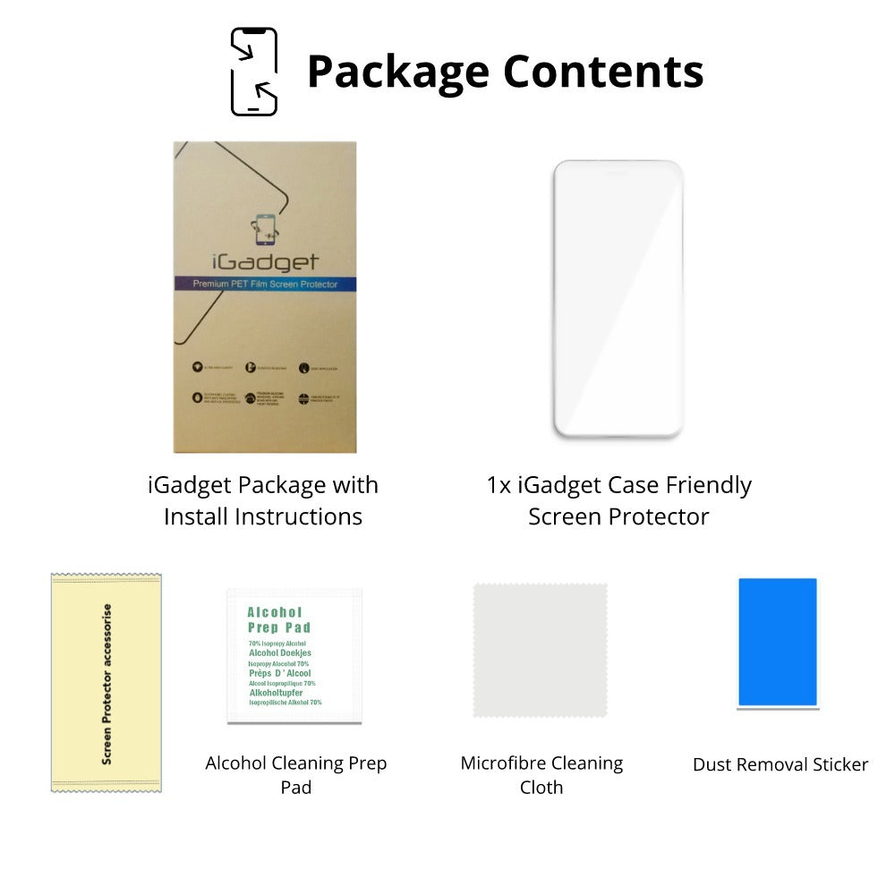 Samsung Galaxy Note 10 Screen Protector - 3D Curved PET Film for Scratch Protection | Perfect Fit for Galaxy Note 10 Smartphone | Ideal for Work, Travel & Everyday Use