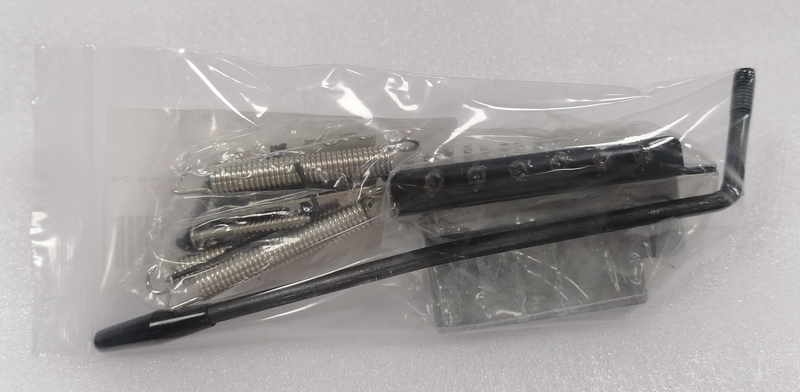 Premium 6-String Electric Guitar Tremolo Bridge System with Whammy Bar - Black Replacement Tailpiece for Stratocaster Style Guitars | Perfect for Rock, Blues & Live Performances