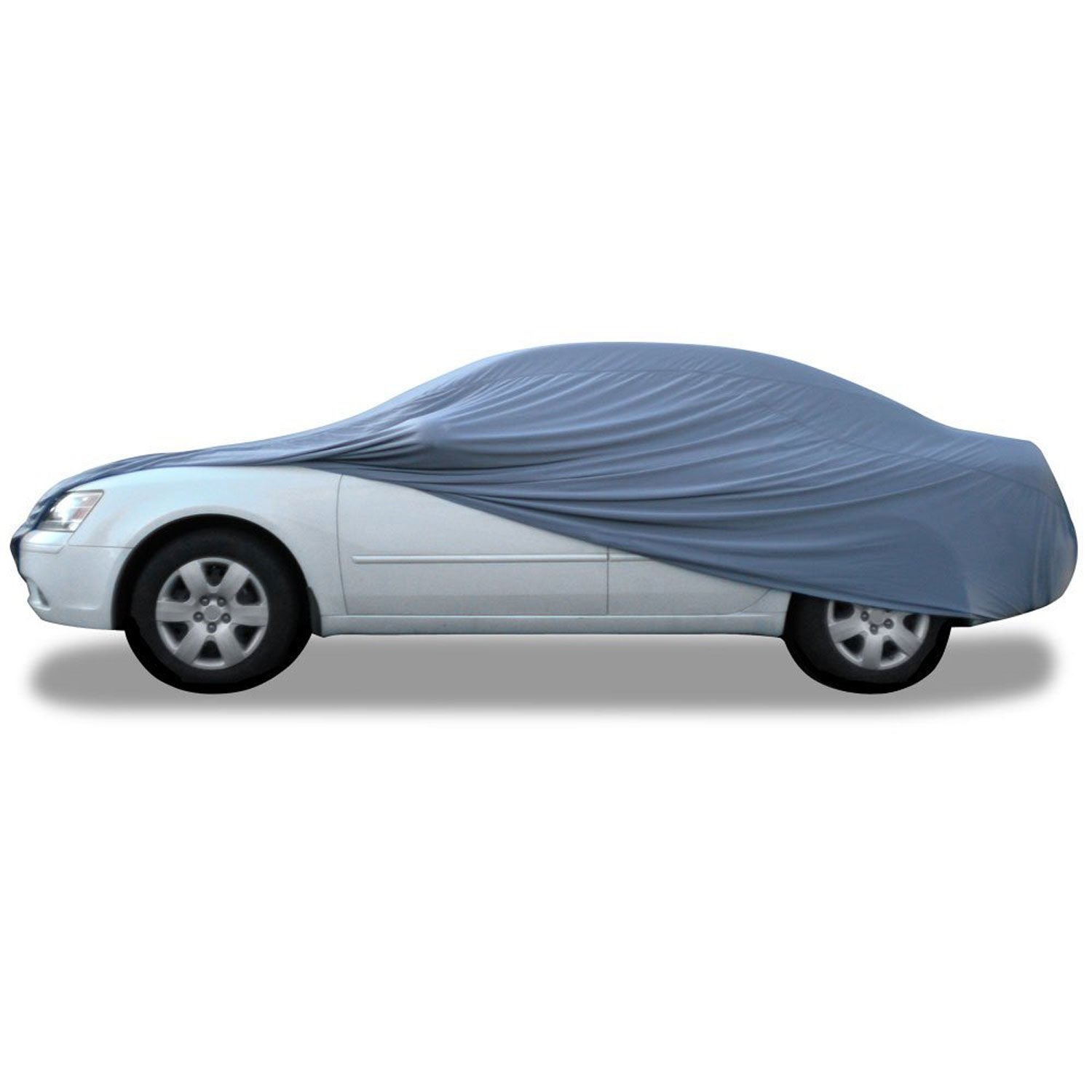Premium Indoor Stretch Car Cover - Soft Lining, Breathable & Dustproof for Cars up to 157