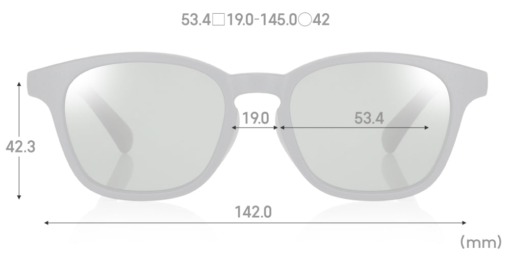 JINS x Snow Peak Rubber Sunglasses 018 - Lightweight Polarized Outdoor Sunglasses for Hiking, Fishing & Beach Activities
