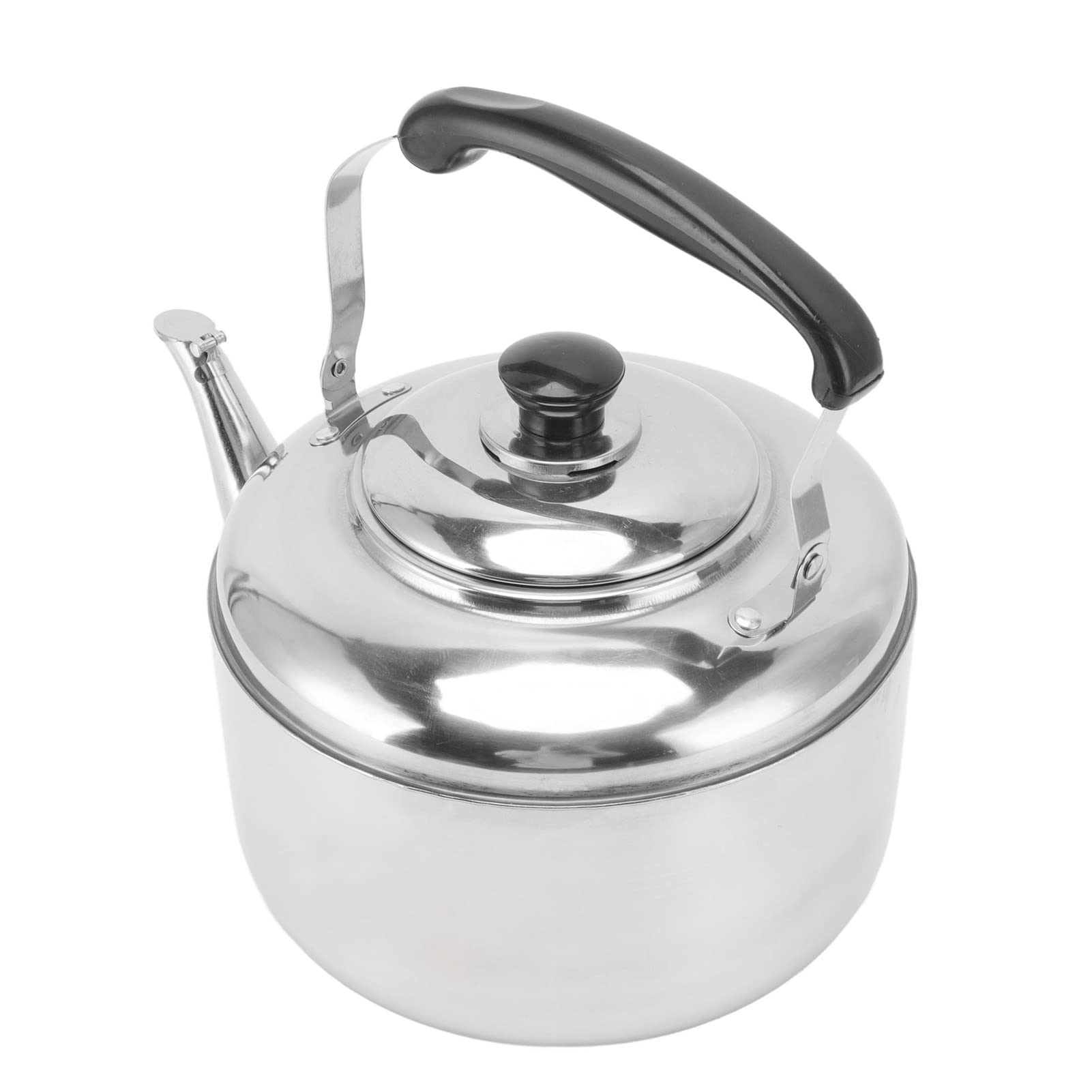 Topiky Stainless Steel Electric Kettle - Fast Heating, Rust-Proof Induction Cooker Compatible with Gas Stoves - Perfect for Home, Office & Outdoor Camping Use