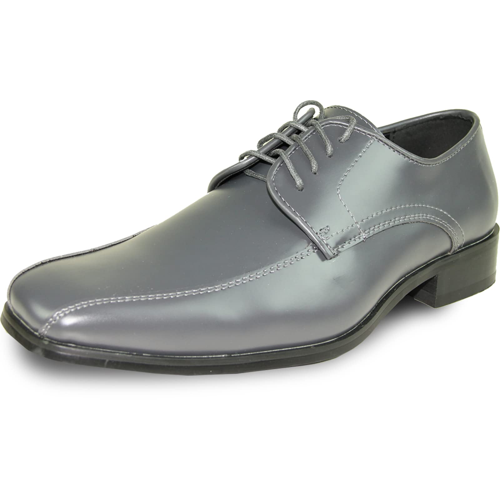 VANGELO Men's Formal Tuxedo Dress Shoes for Wedding, Prom & Uniform - Wide Width Available - Perfect for Black Tie Events, Business Meetings & Special Occasions