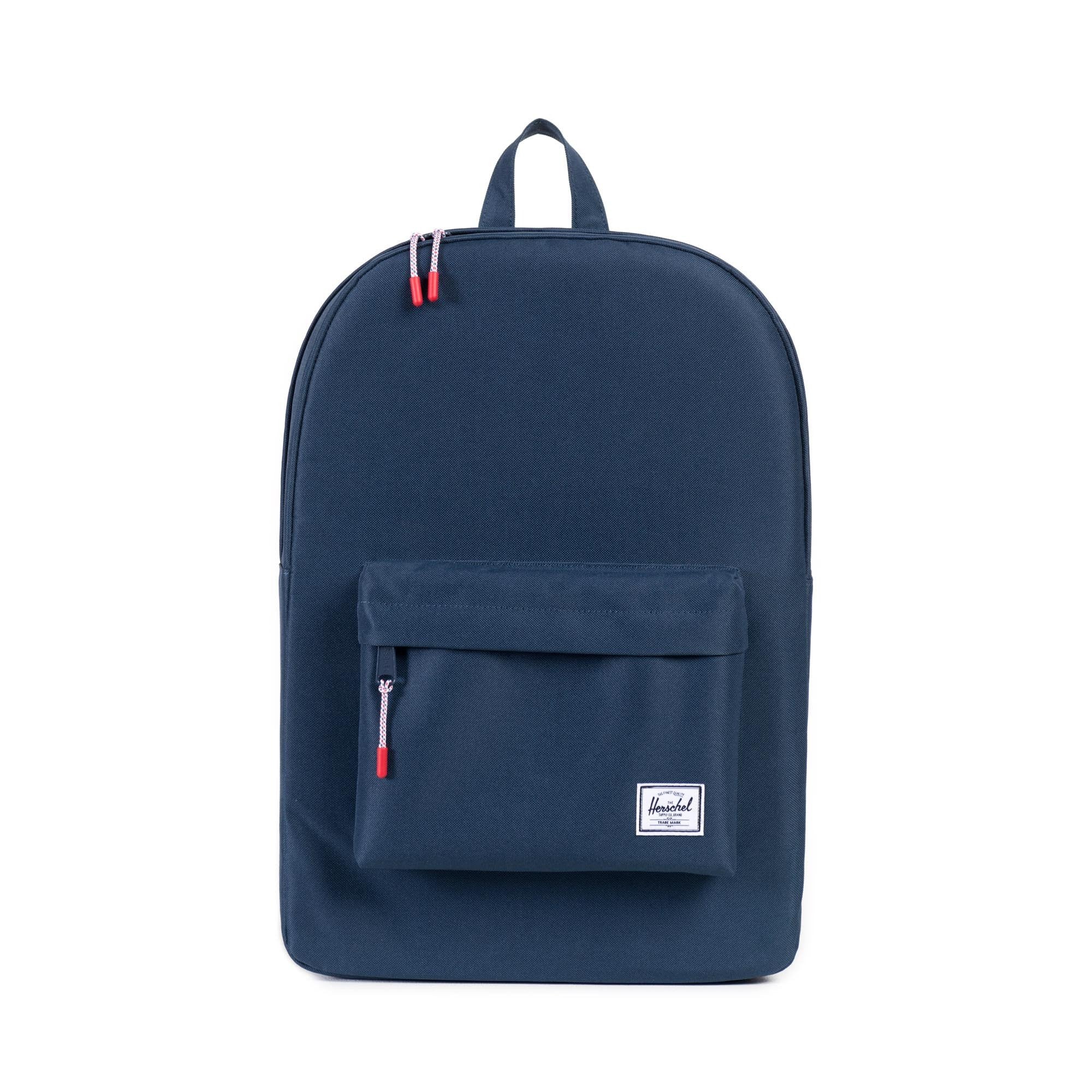 Herschel Classic Backpack - Water-Resistant Laptop Backpack for Men & Women, Navy Blue - Perfect for School, Travel, and Everyday Commute