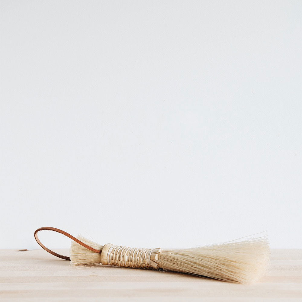 Premium Tampico Fiber Hanging Brush - Natural Cleaning Tool for Kitchen, Bathroom & Outdoor Use - Durable & Eco-Friendly