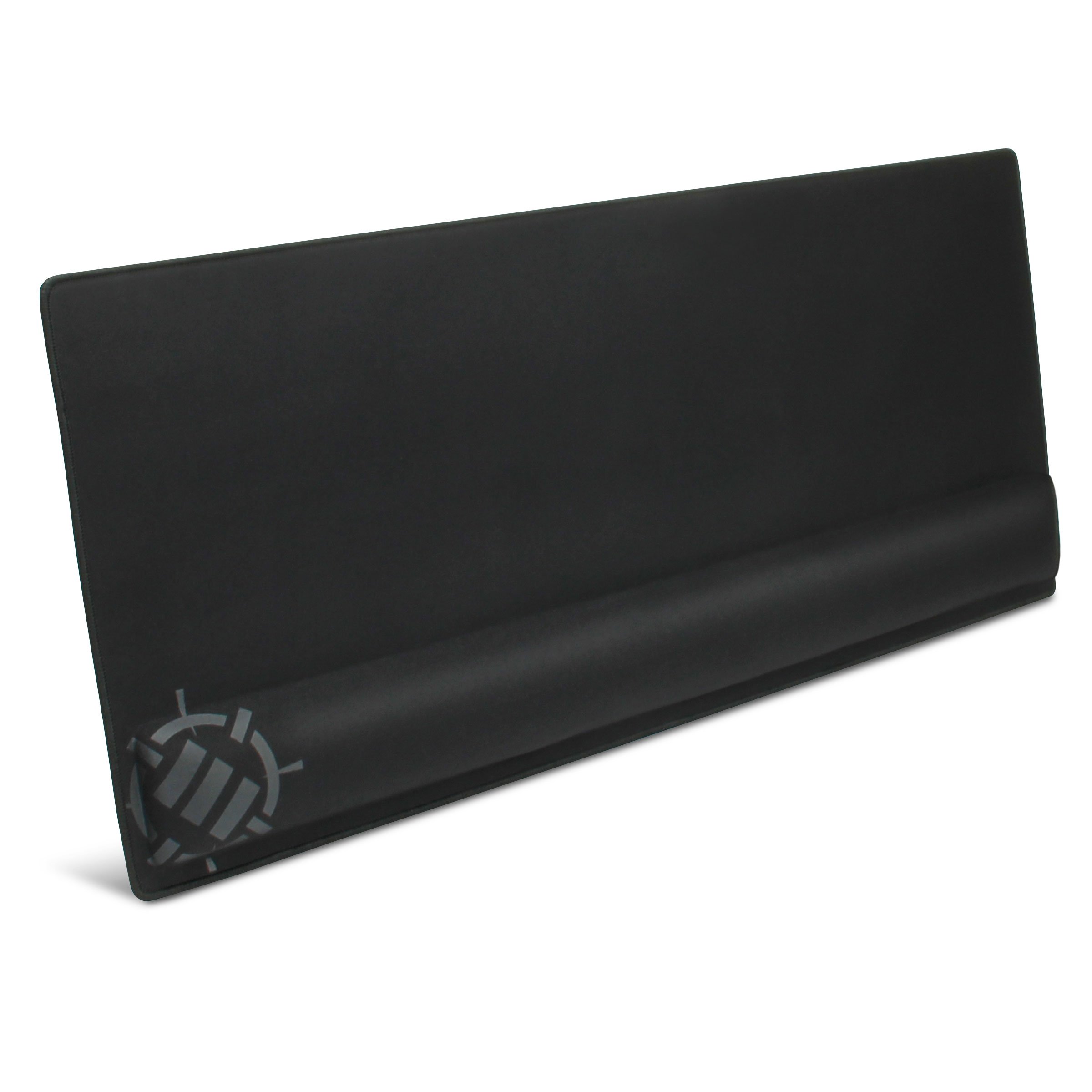 ENHANCE XXL Large Mouse Pad with 2XL Ergonomic Memory Foam Wrist Rest (31.5x13.78x1 Inch) - Anti-Fray Stitching & Soft Cushion Surface Desk Mat - Perfect for Gaming, Office Work & Computer Use - Designed in USA