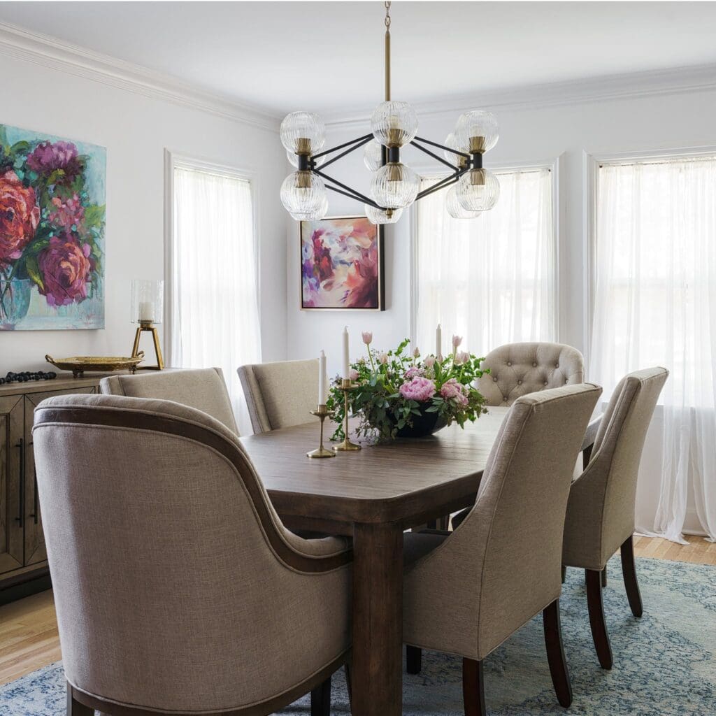 Cyan Design 10966 Helios Chandelier - Black & Aged Brass Large Modern Ceiling Light Fixture for Dining Room, Living Room, or Bedroom