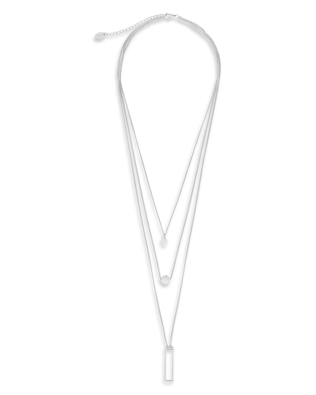 Geometric Multi-Layer Necklace for Women - Trendy Layered Pendant Jewelry for Casual & Party Outfits | Perfect Gift for Her