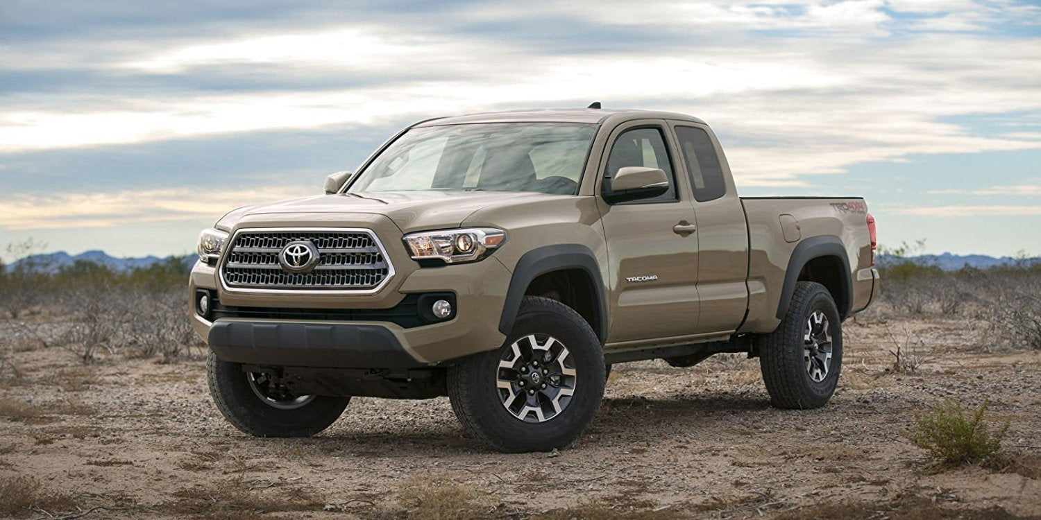 Clear Lens Fog Light Kit with Bezel Covers & Wiring for 2016+ Toyota Tacoma - Complete Installation Set for Off-Road Driving and Night Visibility