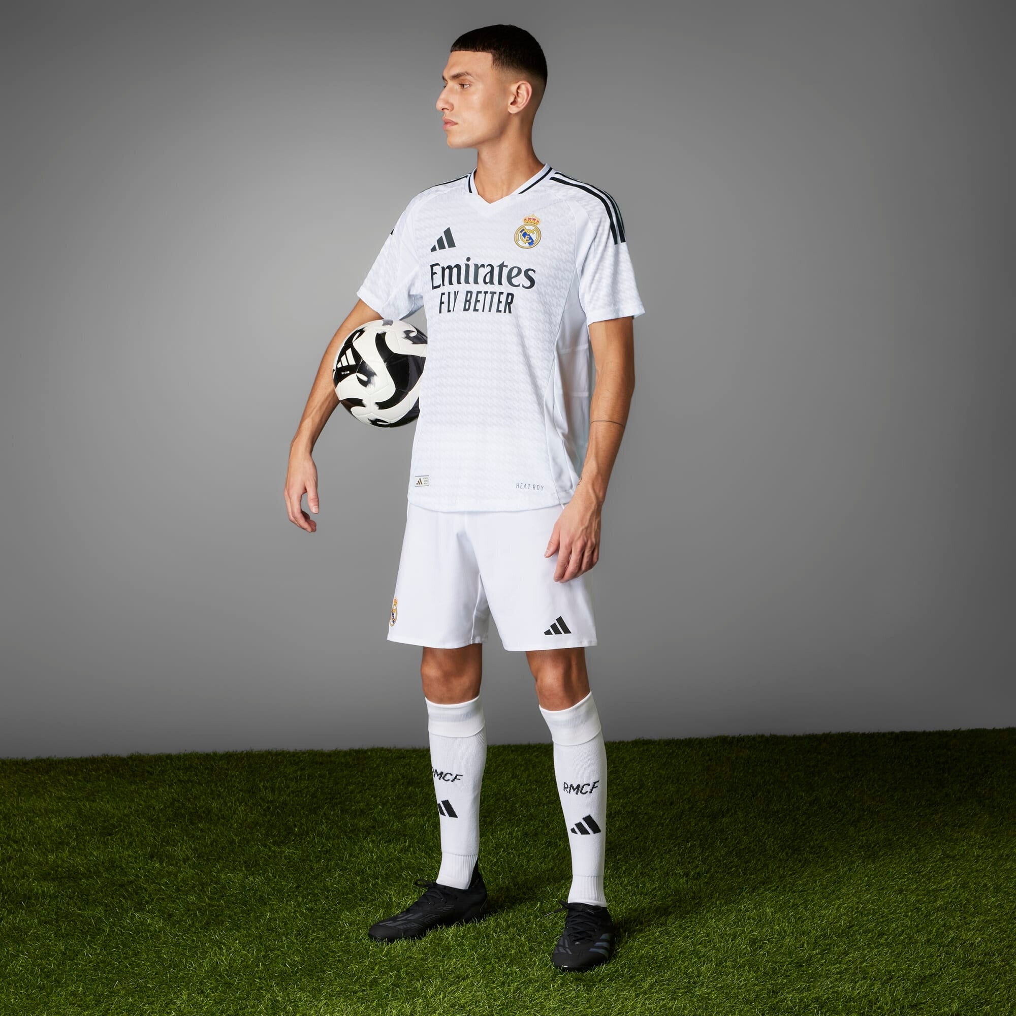 Adidas Real Madrid 2024/25 Match Home Jersey - Authentic Football Soccer Shirt for Men & Women - Perfect for Games, Training & Fan Support