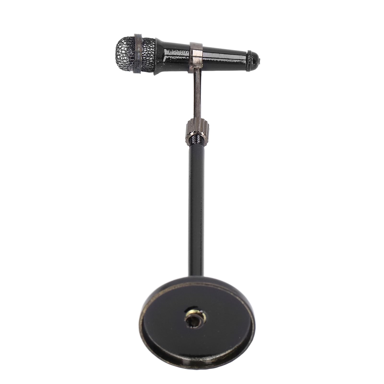 Mini Microphone Replica - Small Decorative Microphone Model with Gift Box for Home Decor, Party Supplies & DJ-Themed Events