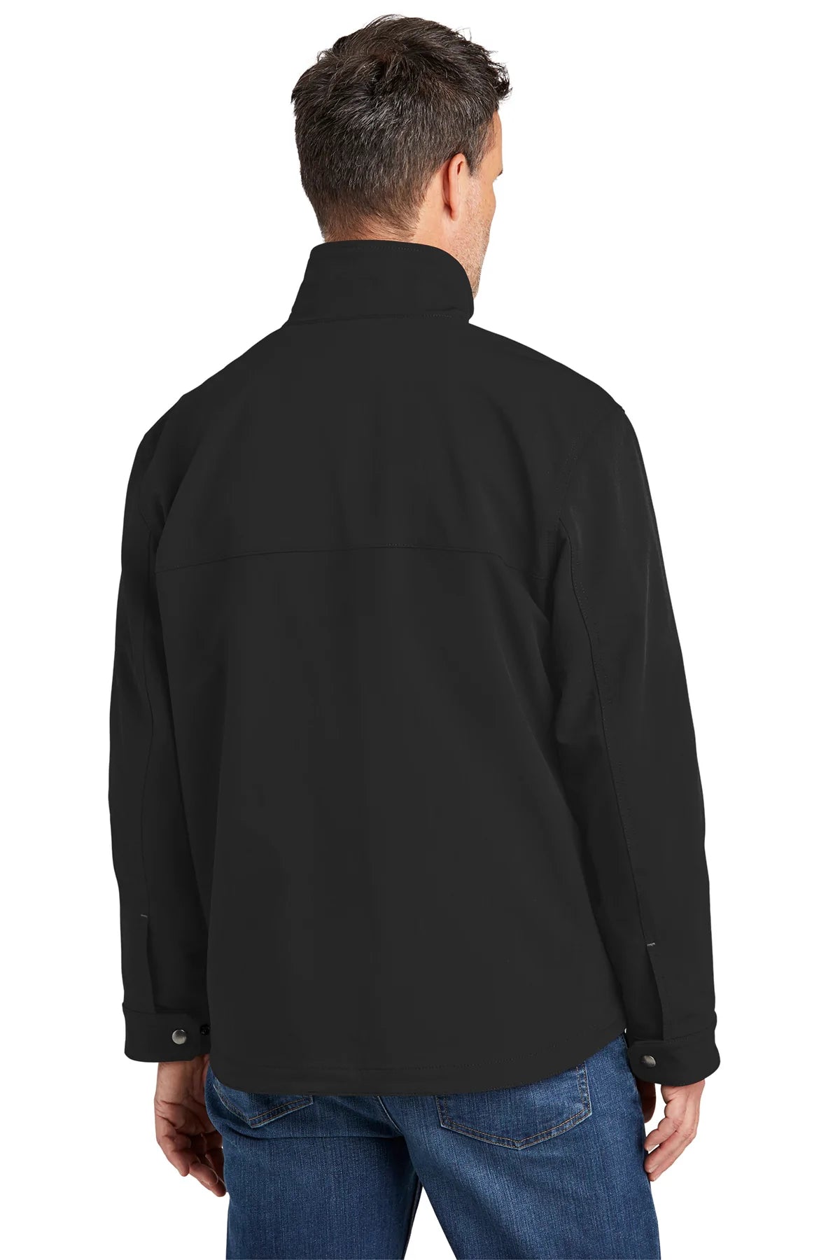 Carhartt Super Dux Soft Shell Jacket for Men - Waterproof Windproof Work Jacket with Fleece Lining - Ideal for Construction, Outdoor Work & Winter Activities