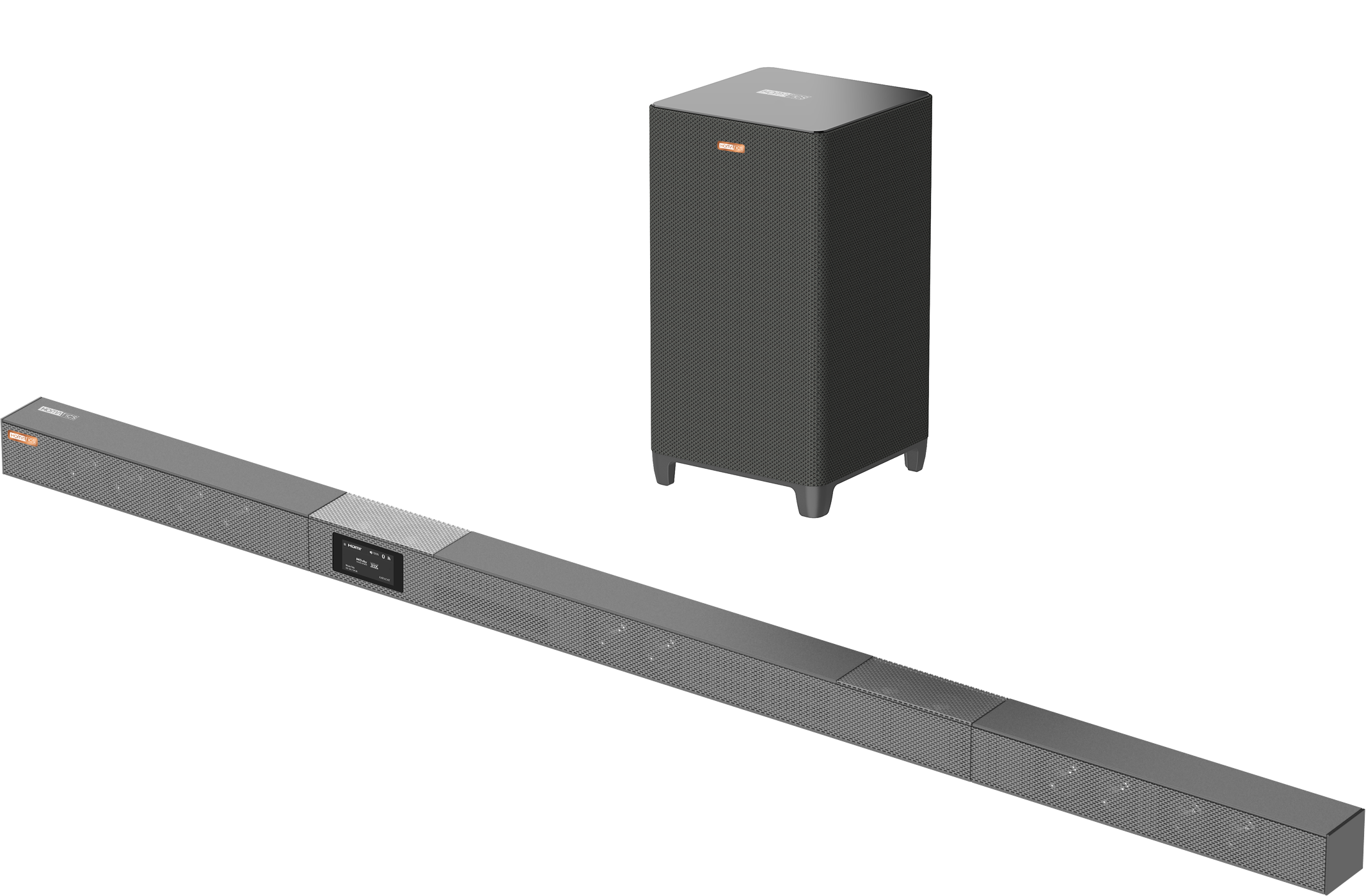 Ultra Thin Soundbar with Dolby Atmos & Built-in Google TV Stick - Premium Home Theater Audio for Movies, Music & Gaming