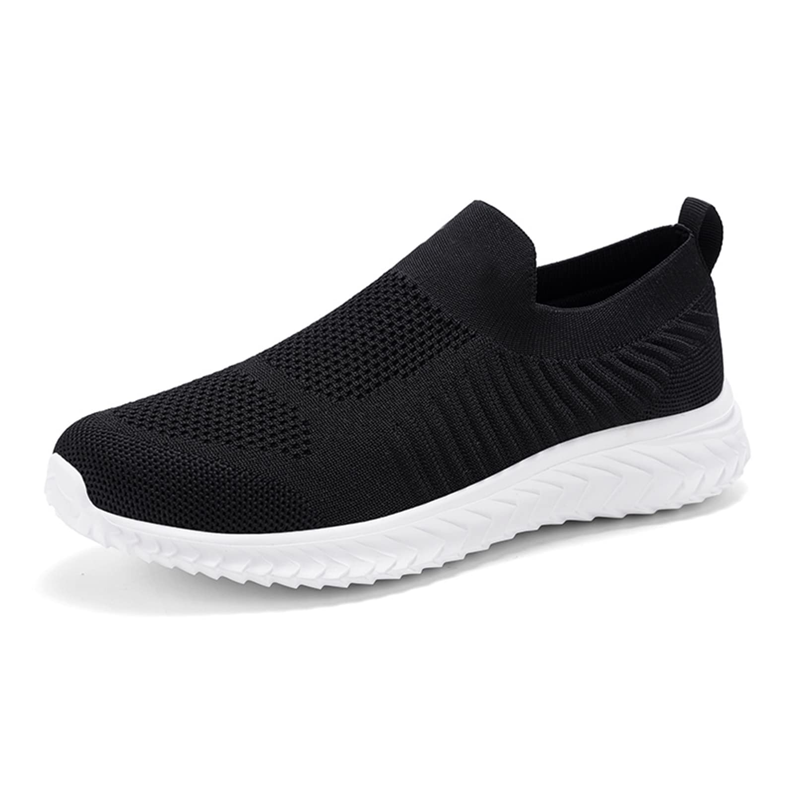**JIAFO Women's Athletic Walking Shoes - Slip On Sneakers for Women, Non-Slip Running Shoes, Breathable Lightweight Mesh Knit for Casual Wear & Gym Workouts - Perfect for Walking, Travel & Everyday Comfort**
