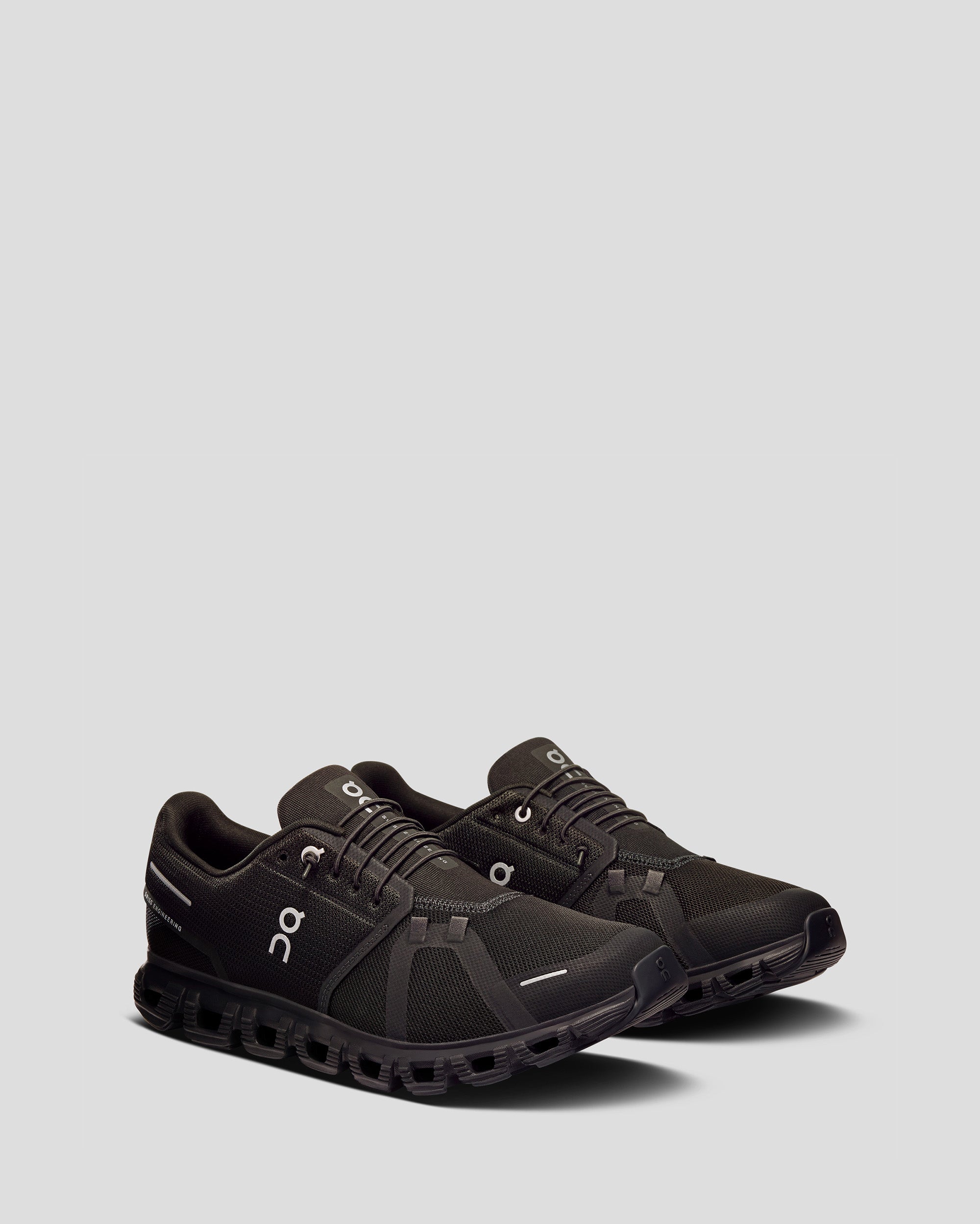 Men's On Cloud 6 Running Shoes - Black/Black | Lightweight & Breathable for Jogging, Gym Workouts & Daily Wear
