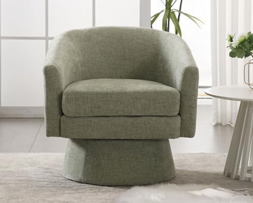 Green Chenille Fabric
