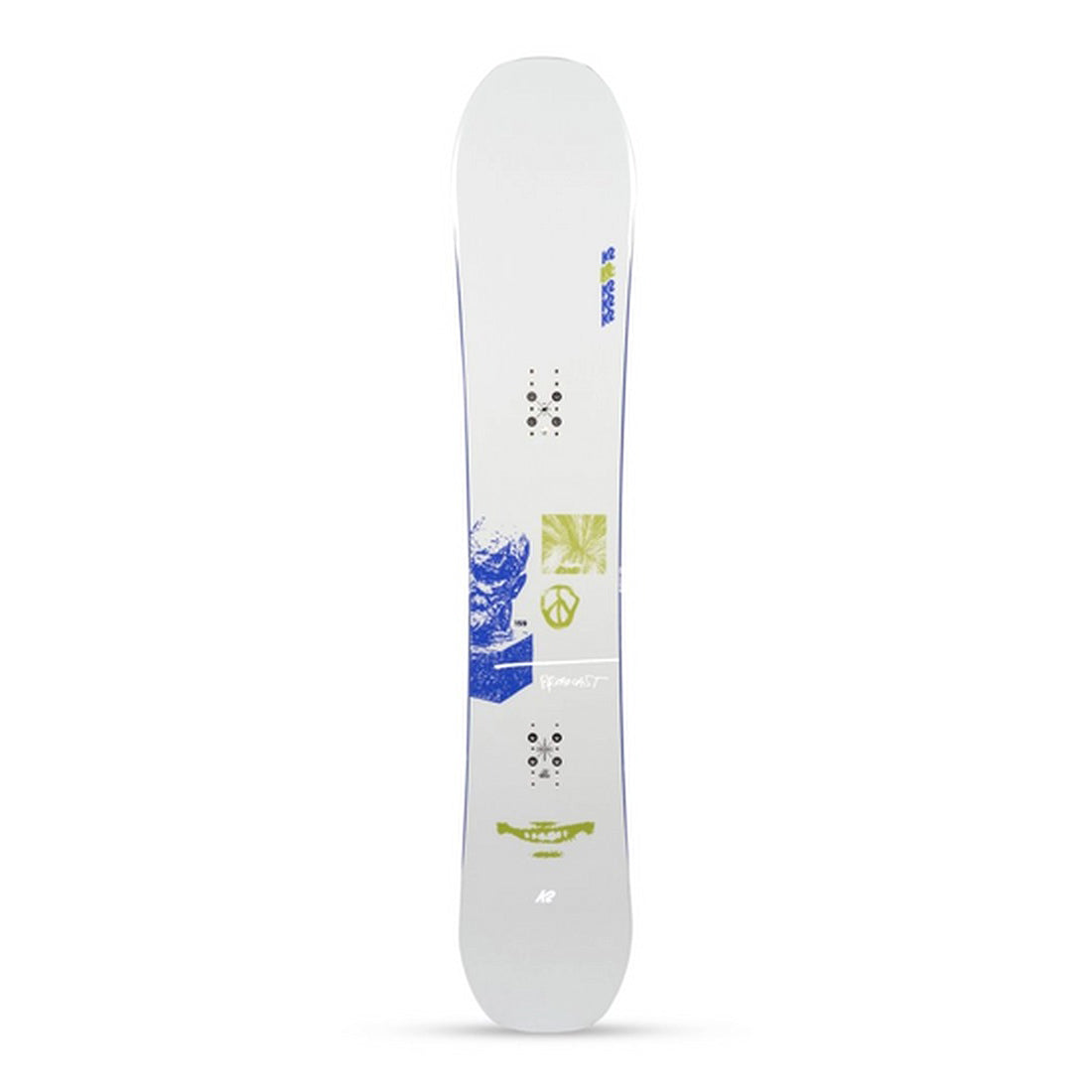 2022 K2 Broadcast Snowboard - All-Mountain Freestyle Snowboard for Men & Women | Perfect for Powder, Park & Freeriding