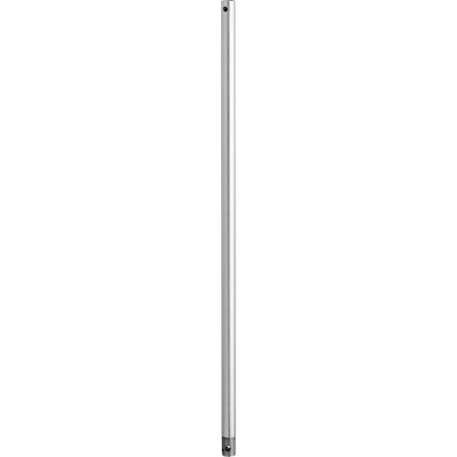 24 Inch Universal Ceiling Fan Downrod in Satin Nickel Finish - Perfect for Indoor and Outdoor Ceiling Fan Installation