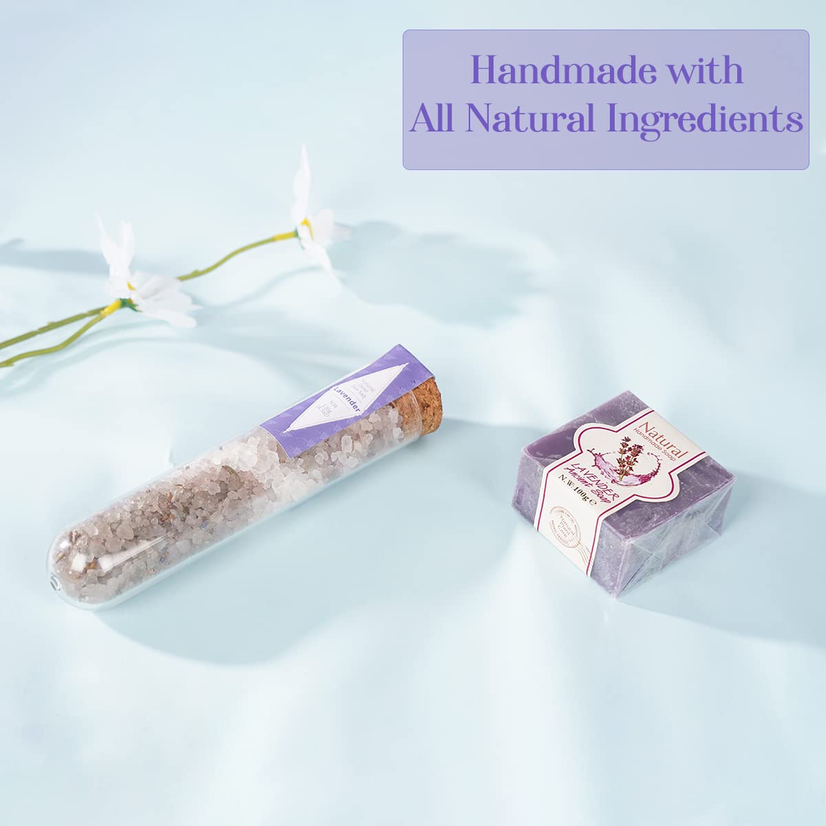 Luxury Lavender Gift Basket for Women - Get Well Soon Care Package with Spa Essentials for Surgery Recovery, Sympathy & Feel Better Gifts - Perfect for Hospital, Home Relaxation & Self-Care Moments
