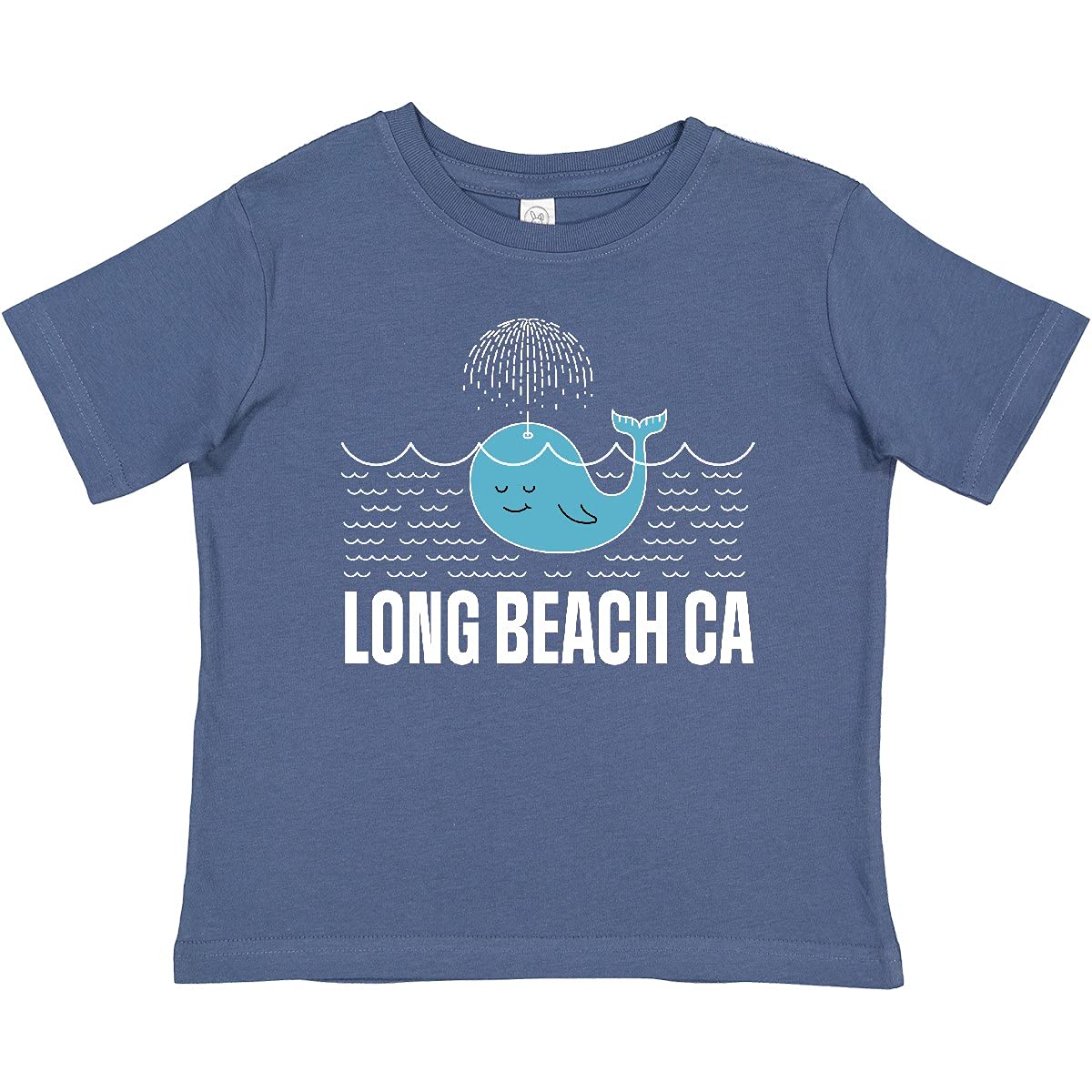 Inktastic Long Beach California Vacation Baby T-Shirt - Cute Graphic Tee for Boys & Girls - Perfect Beach Trip, Family Vacation & Summer Outfit
