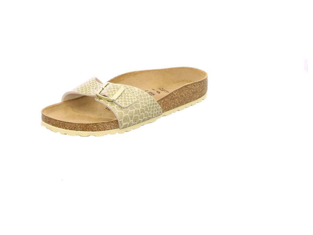 Birkenstock Women's Madrid Soft Footbed Sandals - Comfortable Leather Slides for Casual Wear, Walking & Outdoor Activities